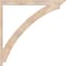 Ekena Millwork Thorton Traditional Smooth Outlooker, Douglas Fir, 5 1/2"W x 48"D x 48"H OUT06X48X48THR01SDF - alternate 3